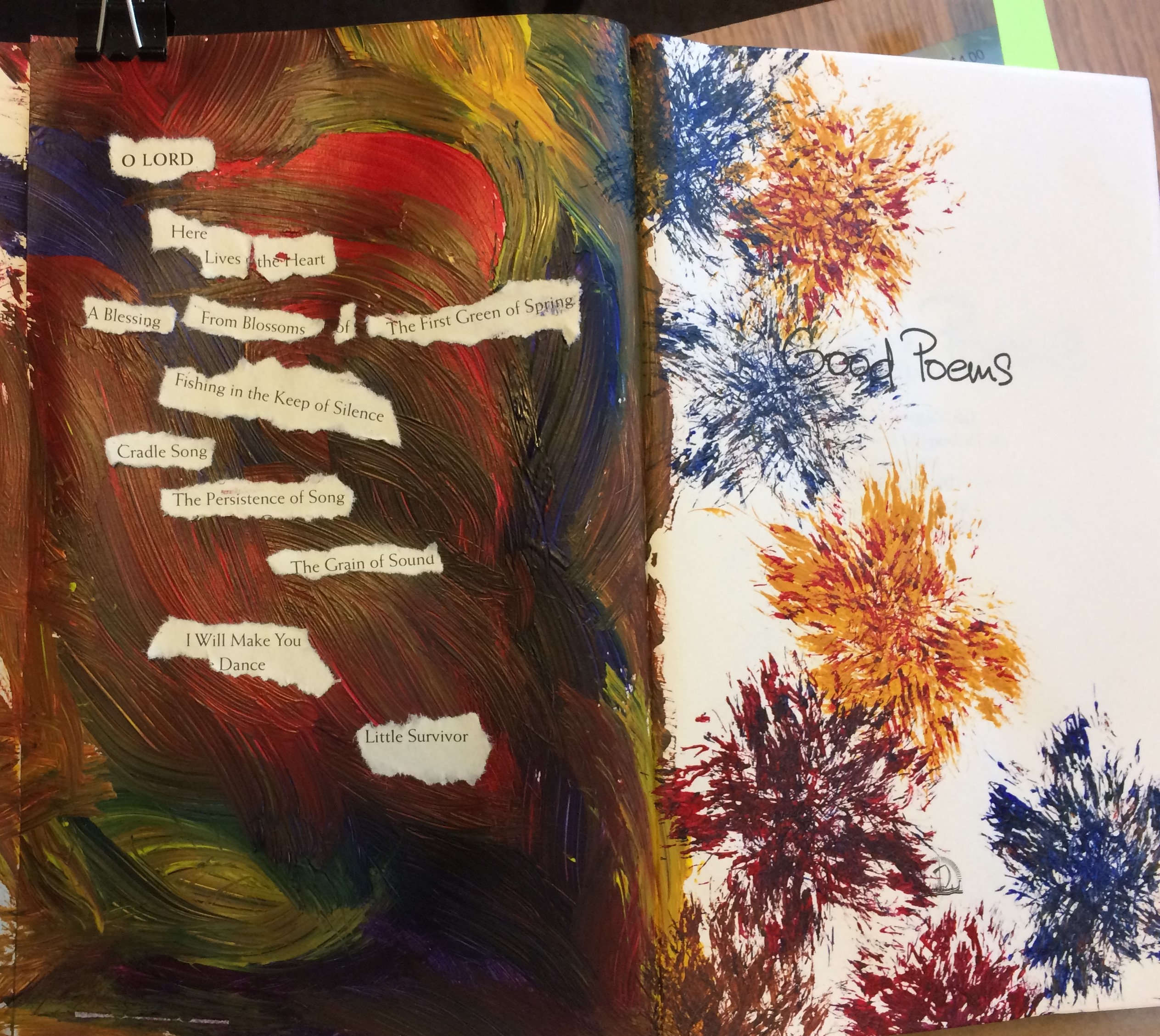 good poems book sandra