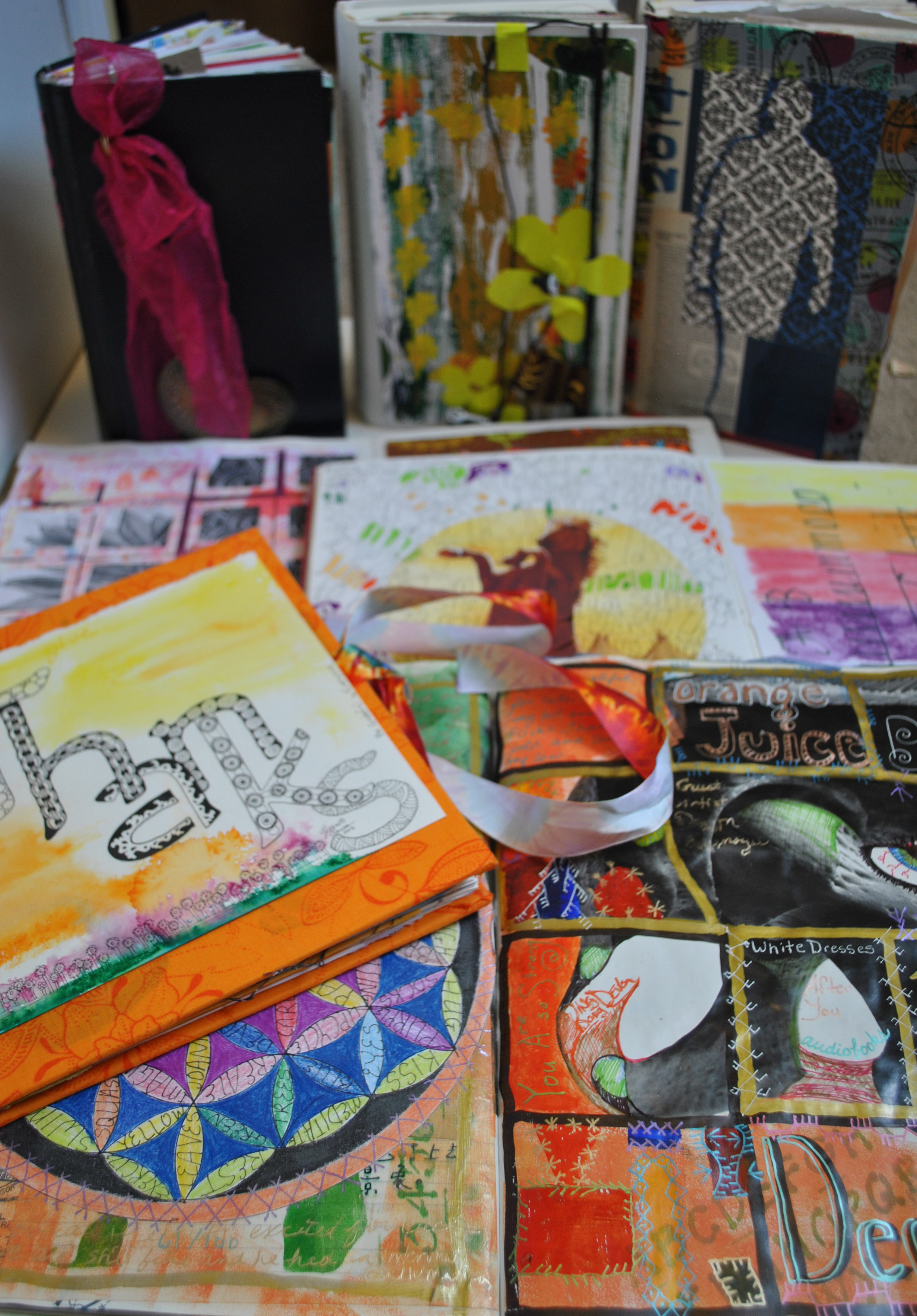 altered books I have made