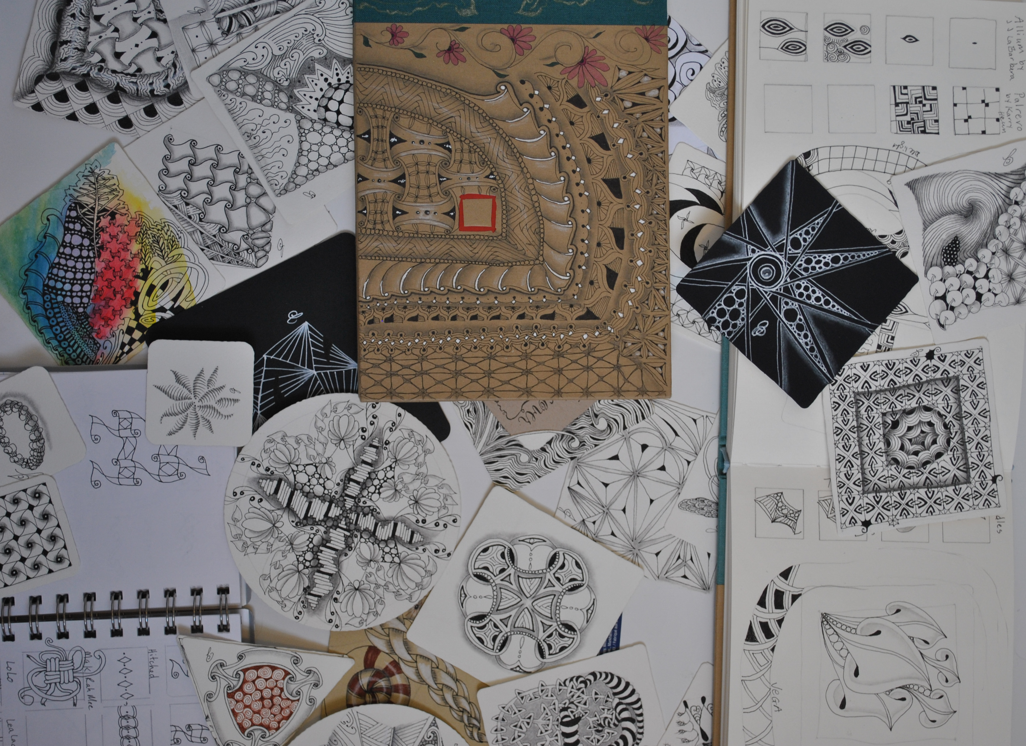Zentangle journals